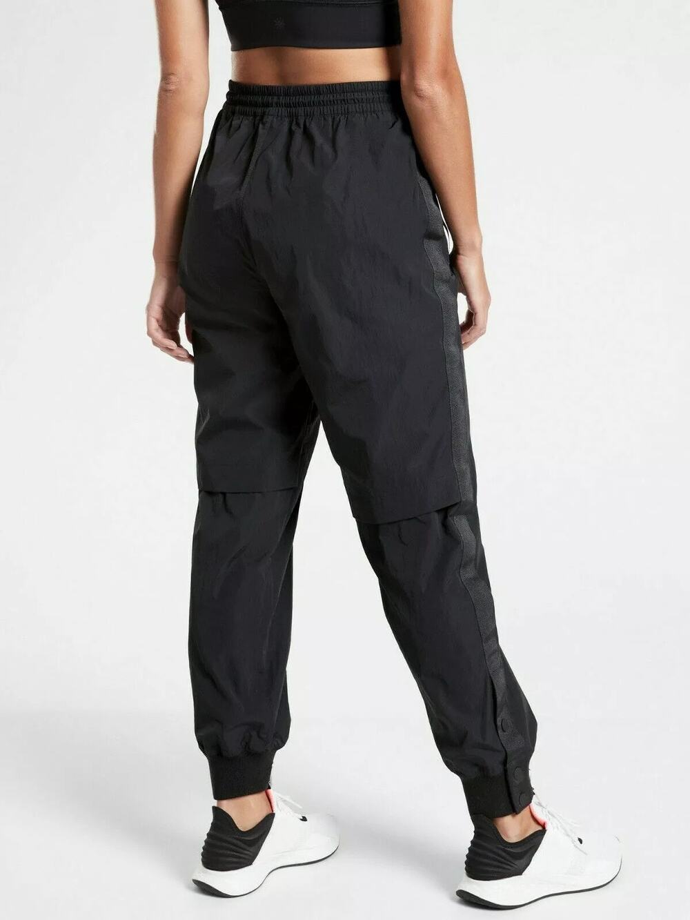 Athleta Allyson Felix Black Legend Jogger Athletic Workout Track Pants S